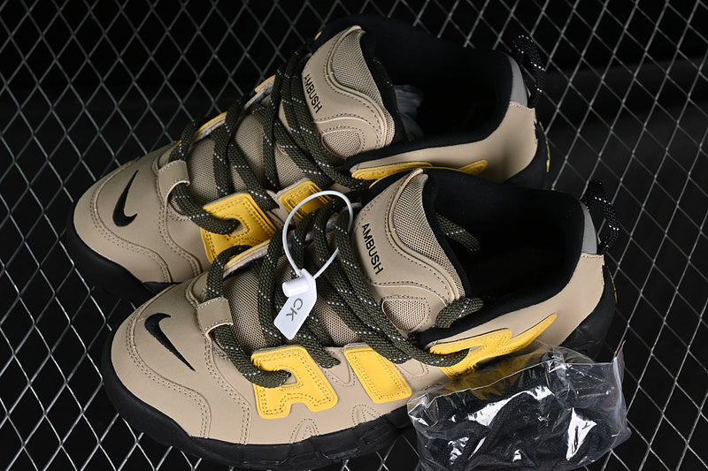 Nike Air More Uptempo Low AMBUSH Vivid Sulfur Limestone