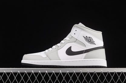 Jordan 1 Mid Light Smoke Grey