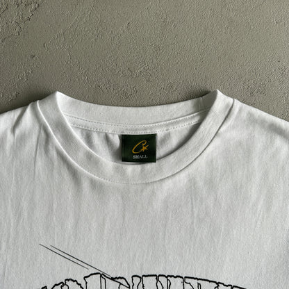 Corteiz Ninja Alcatraz Tee White