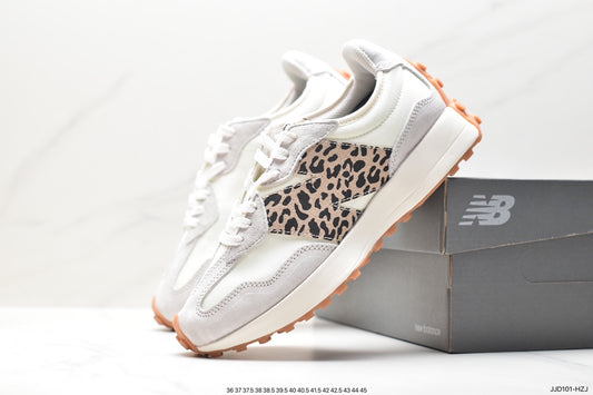 New Balance 327 Sea Salt Phantom Leopard Print Workwear