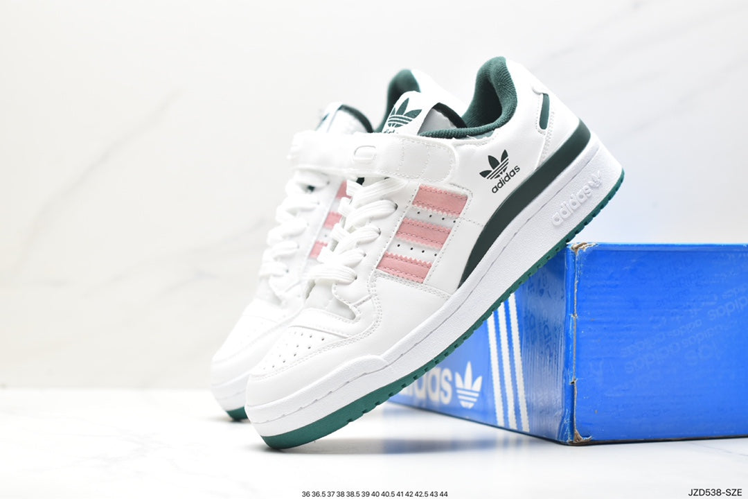 Adidas Forum 84 Low Off White Green Pink