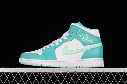 Jordan 1 Mid Washed Teal