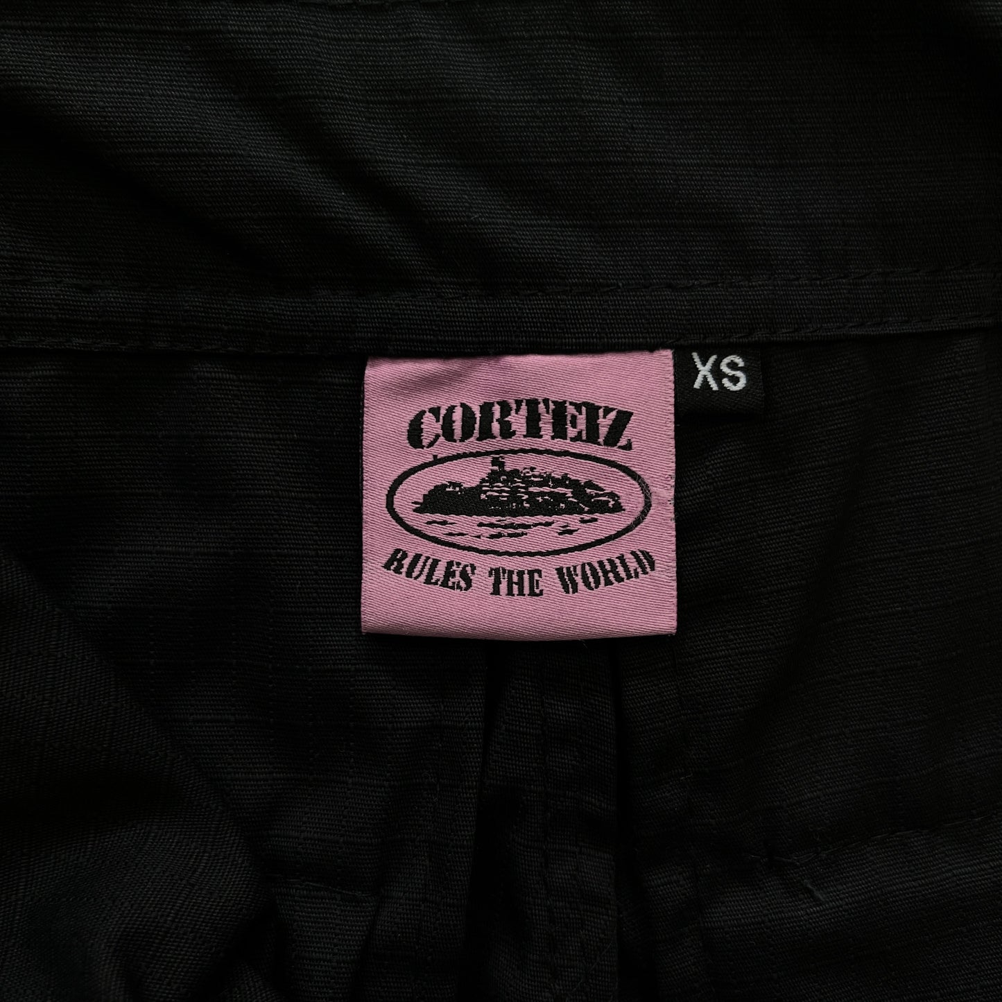 Corteiz Guerillaz Cargo Pants Black Pink