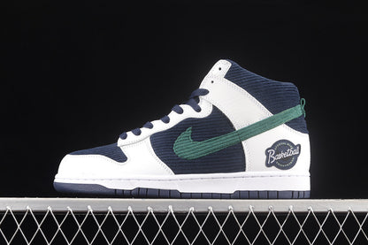 Nike Dunk High Sports Specialities White Navy