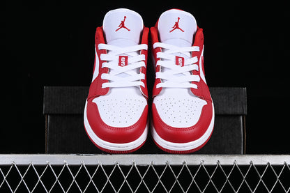 Jordan 1 Retro Low Gym Red White