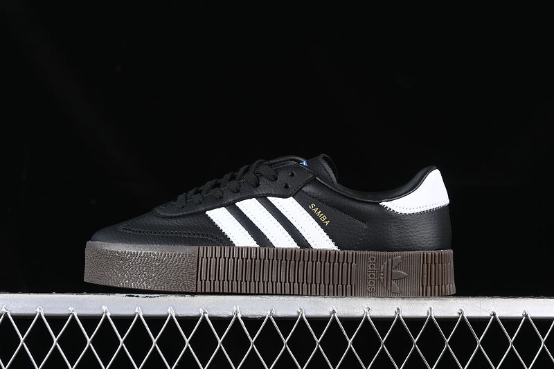 Adidas Sambarose Black White Gum