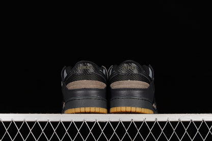 Nike Dunk Low Scrap Black Gum