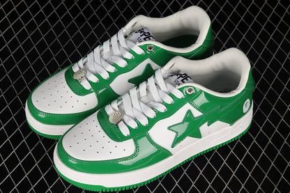 A Bathing Ape Bape Sta Low Green