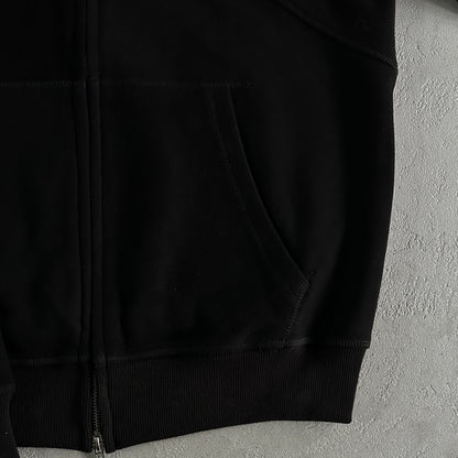 Corteiz Superior V2 Zip-Up Hoodie Black