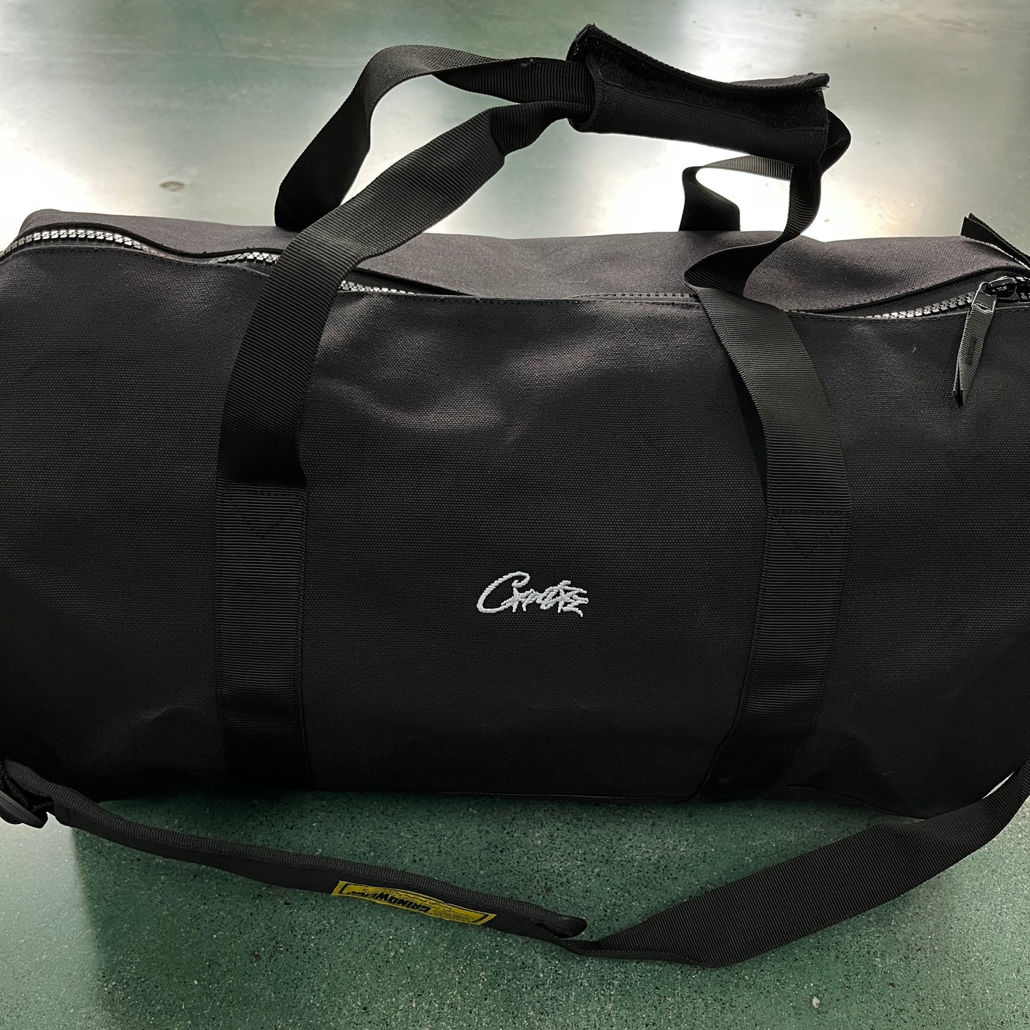 Corteiz Alcatraz Duffle Bag Black