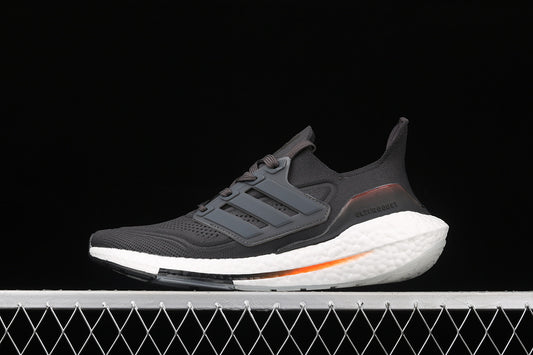 Adidas Ultra Boost 21 Grey Screaming Orange