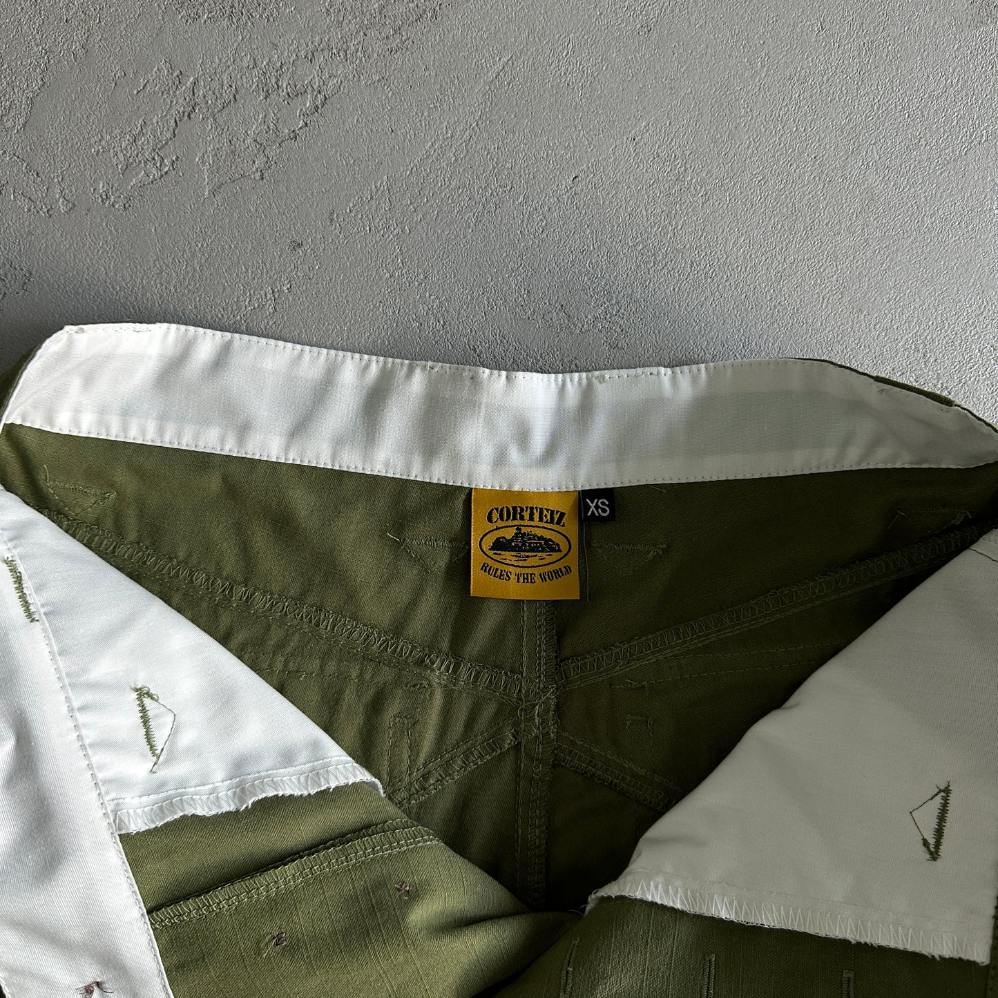 Corteiz Storm Cargo Shorts Khaki