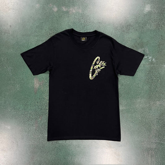 Corteiz Camo Gunslinger Tee Black Camo