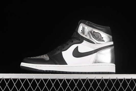 Jordan 1 Retro High Silver Toe