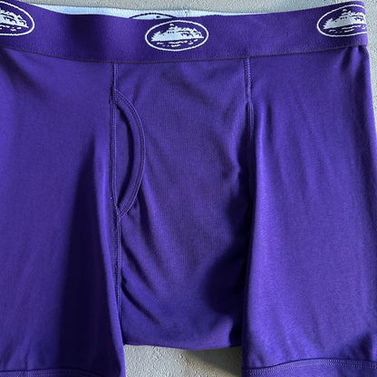 Corteiz Alcatraz Boxers (3 Pack) Purple