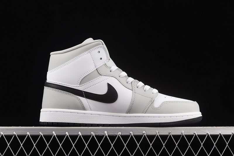 Jordan 1 Mid Light Smoke Grey