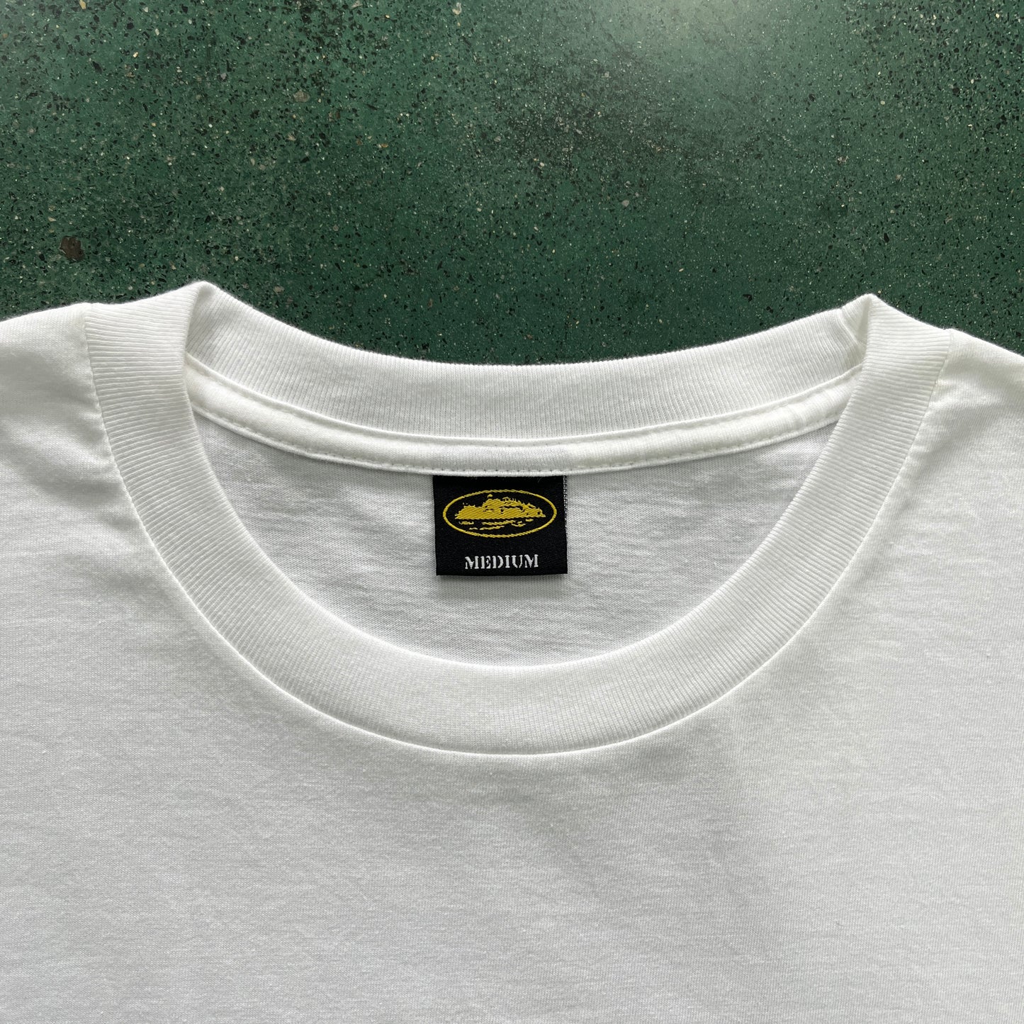 Corteiz Alcatraz Tee White Black