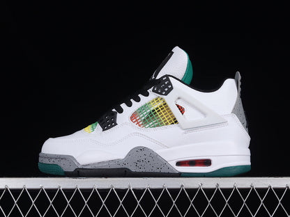 Jordan 4 Retro Lucid Green Rasta