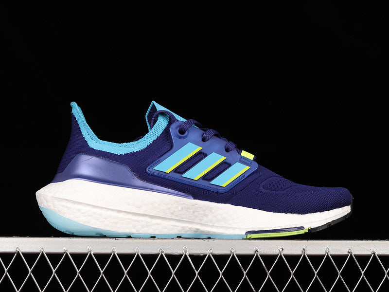 Adidas Ultra Boost 22 Legacy Indigo Sky Solar Yellow