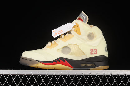 Jordan 5 Retro Off-White Sail