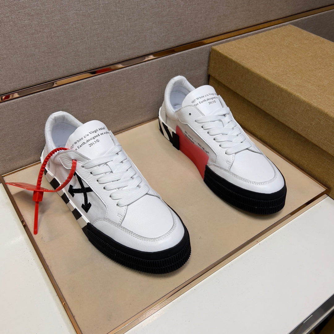 Off-White Vulc Low White Leather FW19