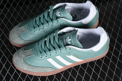 Adidas Samba Silver Green