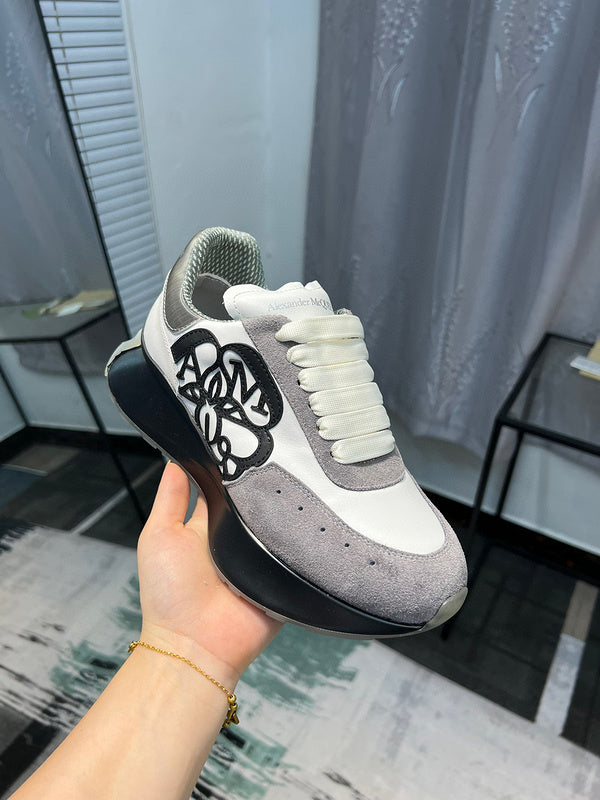 Alexander McQueen Sprint Runner Grey White Black