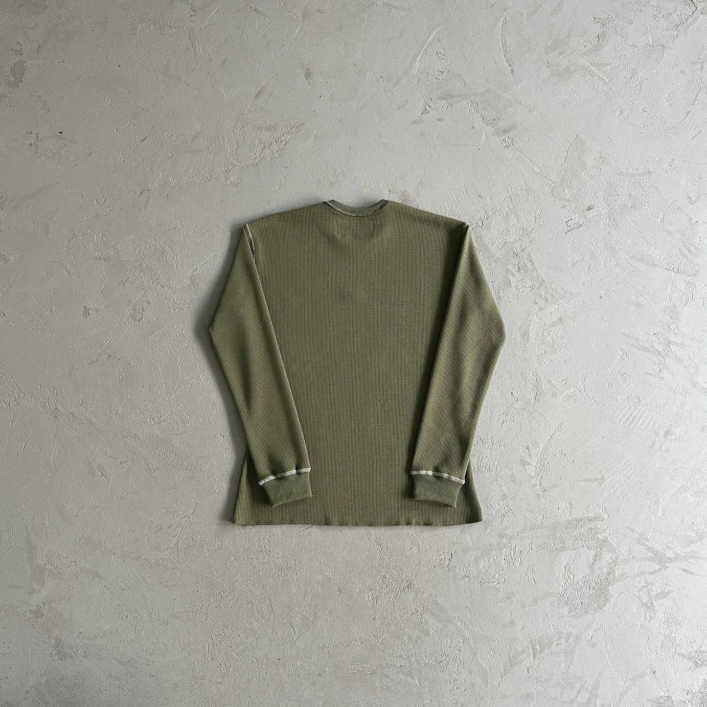 Corteiz Mesh Waffle Longsleeve Khaki Green