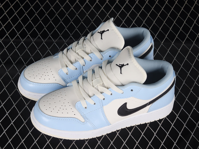 Jordan 1 Retro Low Ice Blue Black