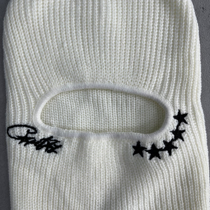 Corteiz 5 Starz Knit Bally White