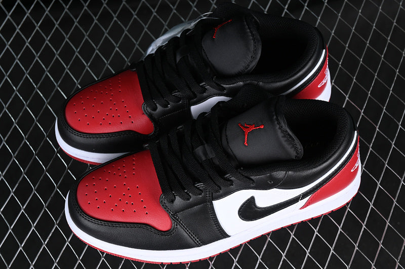 Jordan 1 Retro Low Bred Toe 2.0