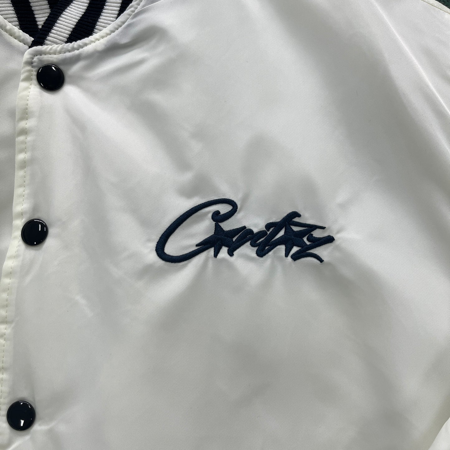 Corteiz Stadium Jacket White