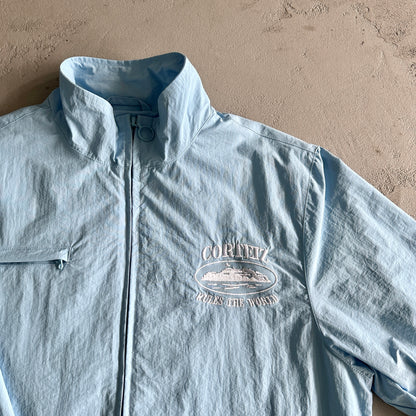 Corteiz Shukushuku Jacket Baby Blue