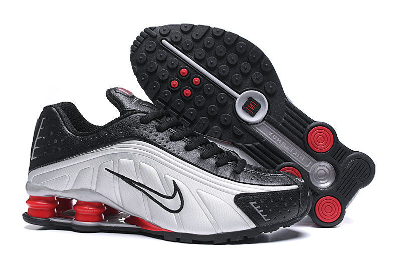 Nike Shox R4 Black Metallic Silver