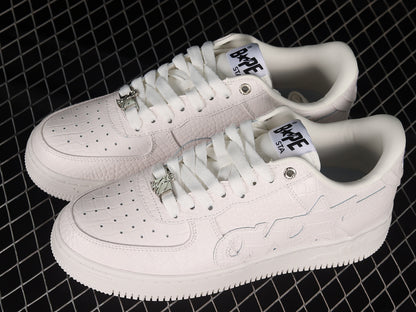 A Bathing Ape Bapesta OVO White