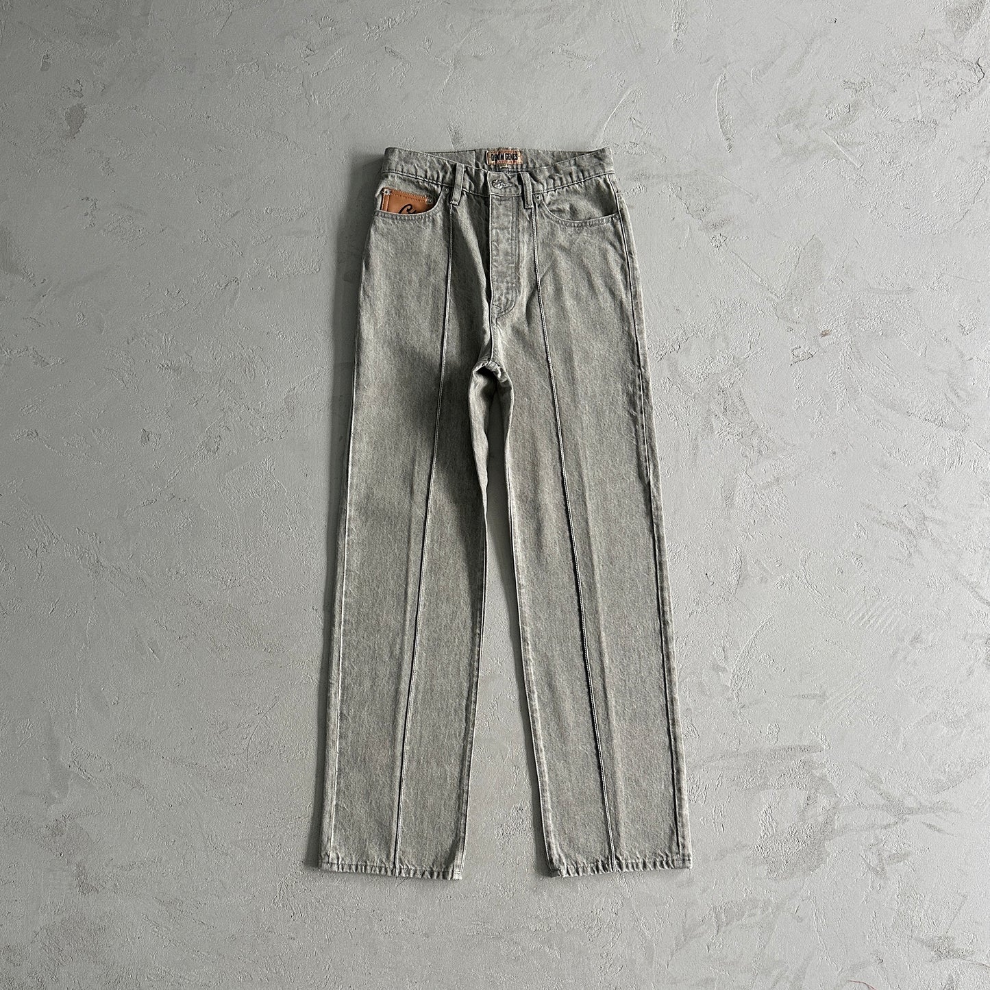 Corteiz C-Star Denim Jeans Grey