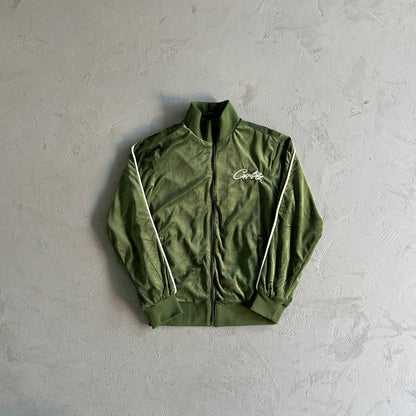 Corteiz VVS Velour Jacket Green