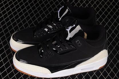 Jordan 3 Retro Black White Gum