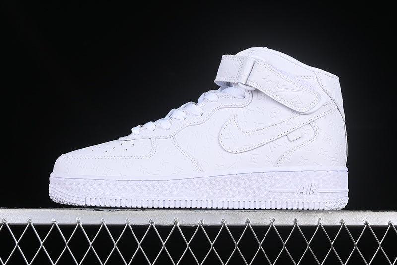 Nike Air Force 1 Mid Louis Vuitton By Virgil Abloh White