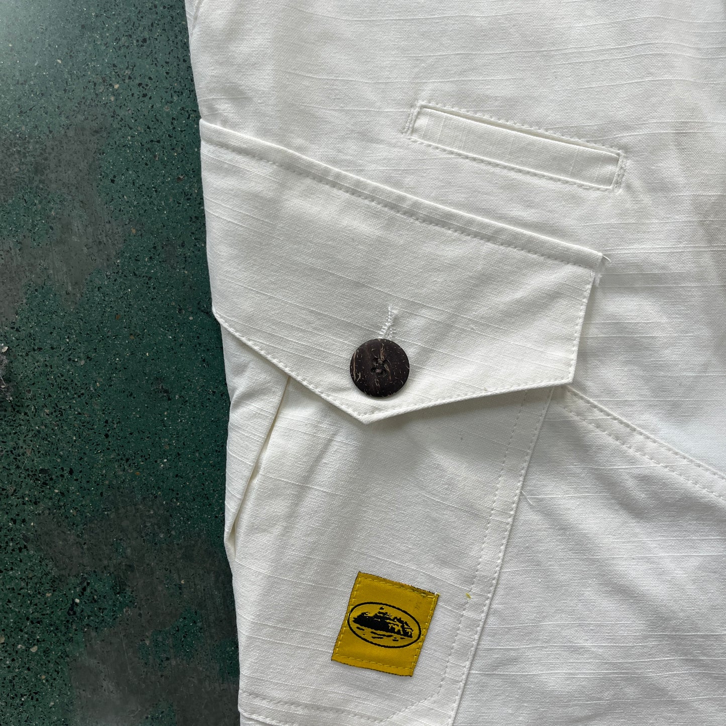 Corteiz Storm Cargo Pants White