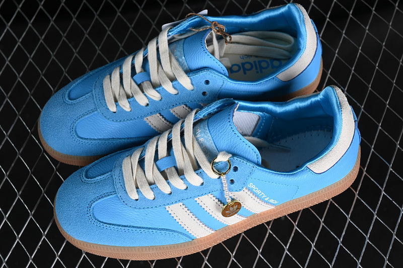 Adidas Samba Sporty & Rich Blue Rush