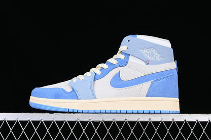 Jordan 1 High Zoom Air CMFT 2 Phantom University Blue