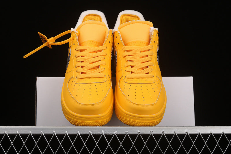 Nike Air Force 1 Low Off-White ICA University Gold