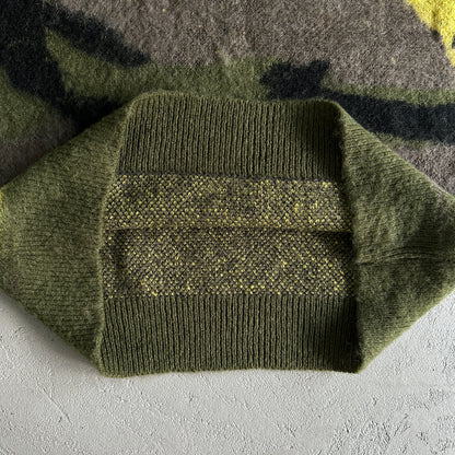 Corteiz Mohair Knit Vest Gutta Camo