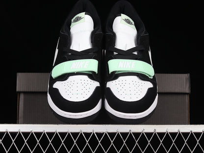 Jordan Legacy 312 Low Black White Teal Tint