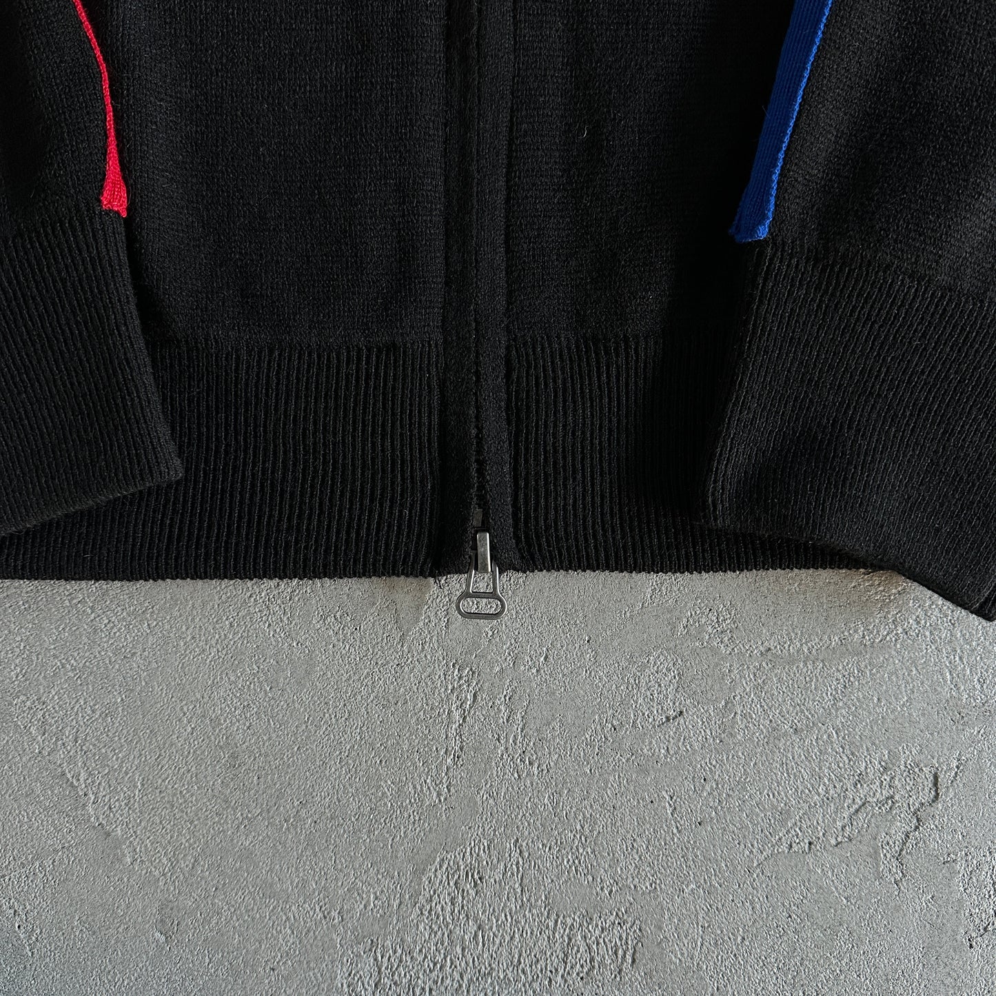 Corteiz VVS Knit-Zip Black Red Blue