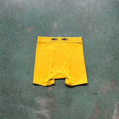 Corteiz Alcatraz Boxers (3 Pack) Yellow