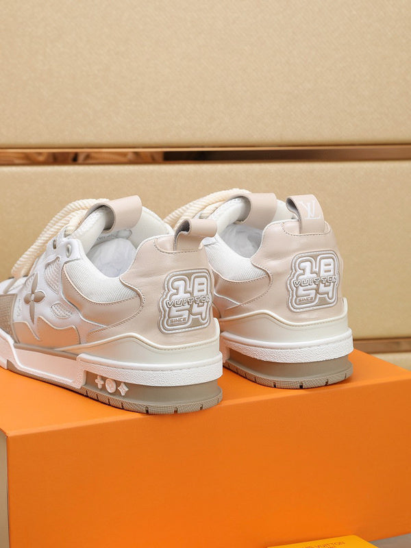 Louis Vuitton LV Skate Sneaker Beige White