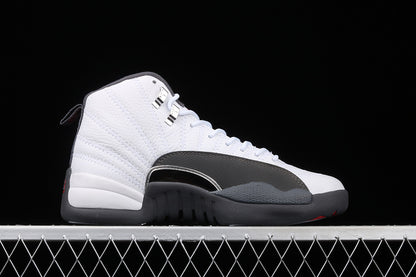 Jordan 12 Retro White Dark Grey