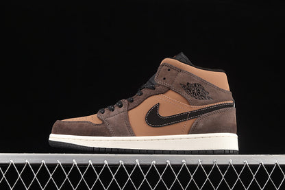 Jordan 1 Mid Dark Chocolate